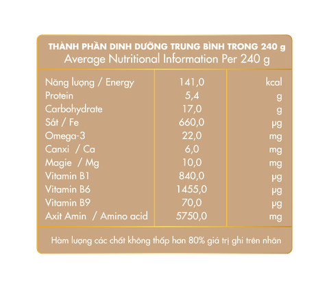 Cháo SGF Gà Ác  Nhân Sâm Hàn Quốc