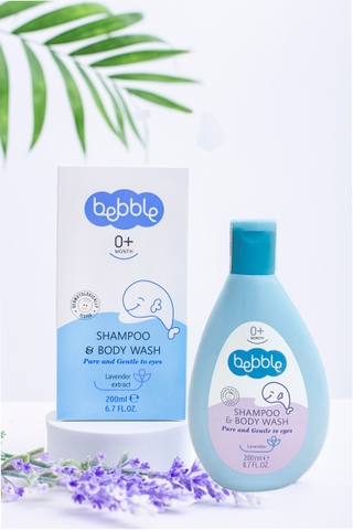 BEBBLE SHAMPOO & BODY WASH 200ML