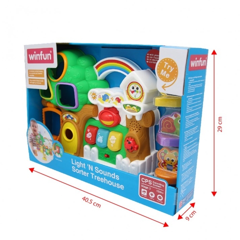 Đồ Chơi Ngôi Nhà Trên Cây có nhạc Winfun 0786