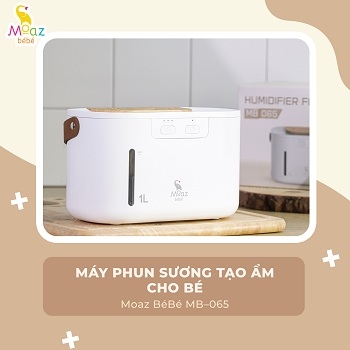 Máy tạo ẩm không khí, nhãn hiệu: Moaz BéBé. Model: MB - 065
