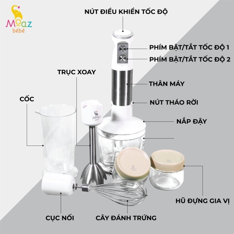 máy xay cầm tay đa năng moaz MB-026