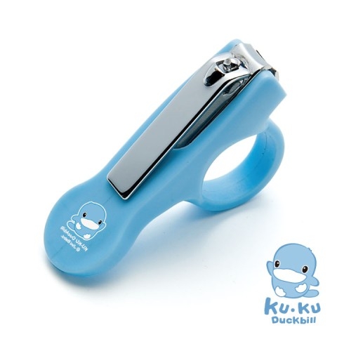 KU3022A_DỤNG CỤ CẮT MÓNG TAY CHO BÉ BẰNG THÉP KHÔNG GỈ (KT: 5.5X1.5CM), NHÃN HIỆU: KU.KU DUCKBIL