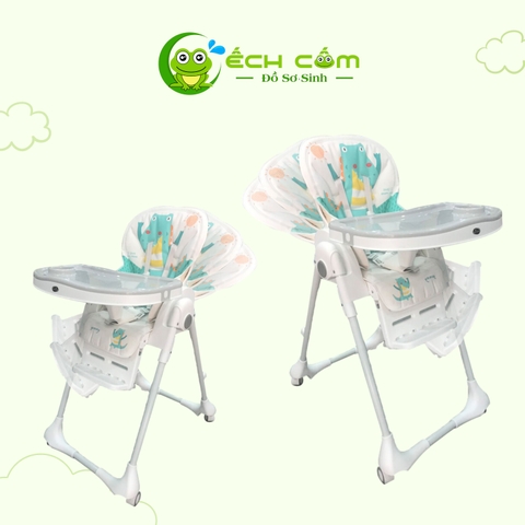 Ghế ăn dặm mastela 0619 mã 1015-T11 màu ghi khủng long