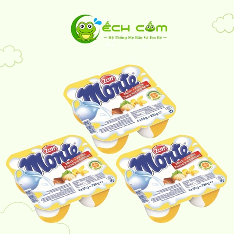 Váng sữa Zott Monte hương Vani 4x55g