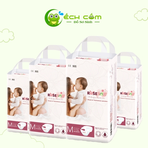 Bỉm Rose Baby M52 Dán