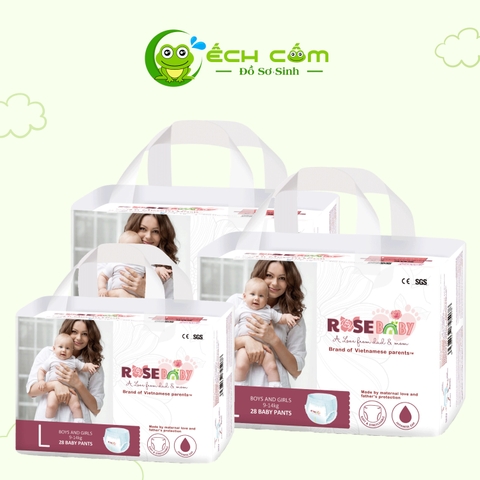 Bỉm ROSE Baby L28  Quần