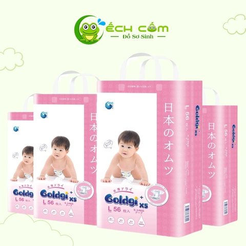 Bỉm goldgi X5 size L56
