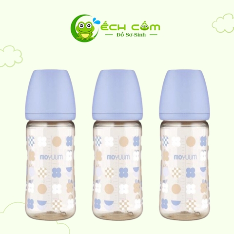 Bình Moyuum Nắp  Tím  270 ml