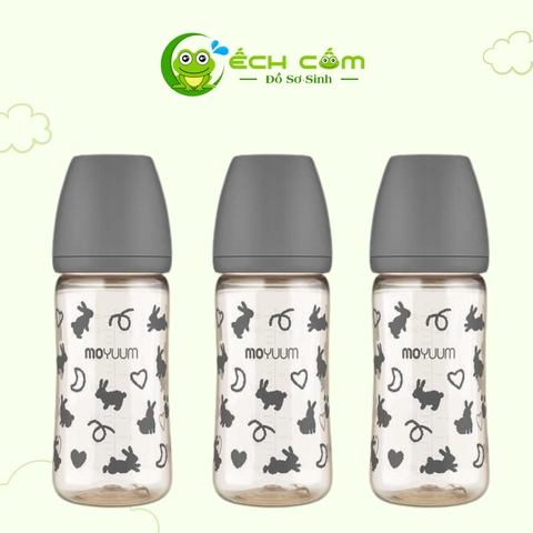 Bình Moyuum Hình Thỏ 270ml xanh