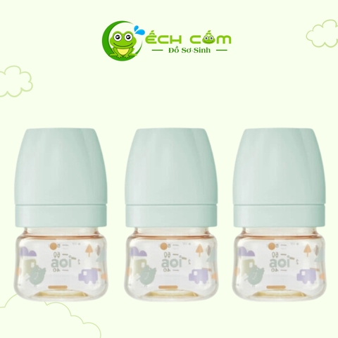 Bình Sữa Aoi Flora Đa Sắc  80 ml