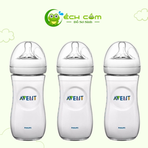 Bình Sữa Aven Mô Phỏng Tự Nhiên  330  ml đơn