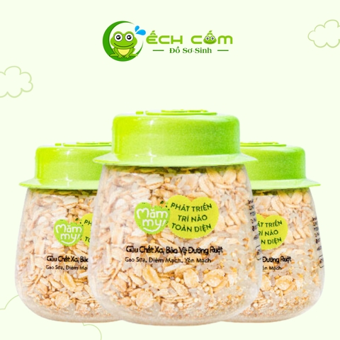Hạt Hữu Cơ Măm my 110g  Yến Mạch Sữa cán dẹt