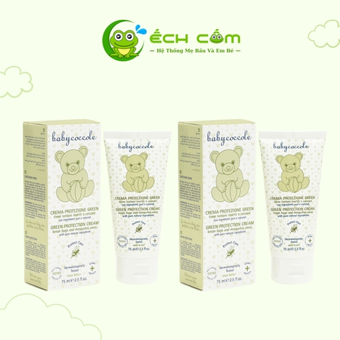 kem xua muỗi chiết xuất tía tô đất và cây phong lữ babycoccole om+