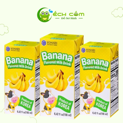 Sữa  Tươi  YONSEL 190ml  Vi Chuối