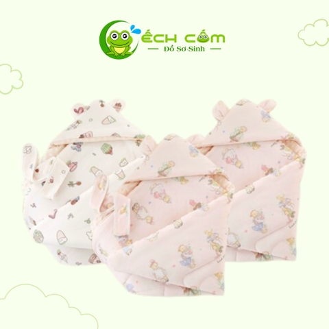 Ủ Trần Bông 2 Lớp Molli (90x90 cm )