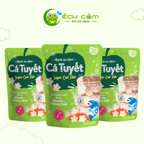 Bánh Ăn Dặm Mămmy  Vị cá Tuyết