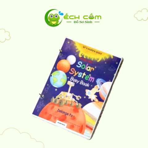 Học liệu cắt dán Hệ mặt trời