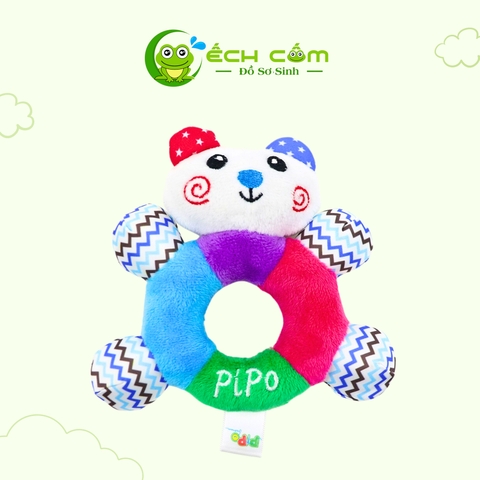 Lục Lạc Cầm Tay PIPO Con gấu