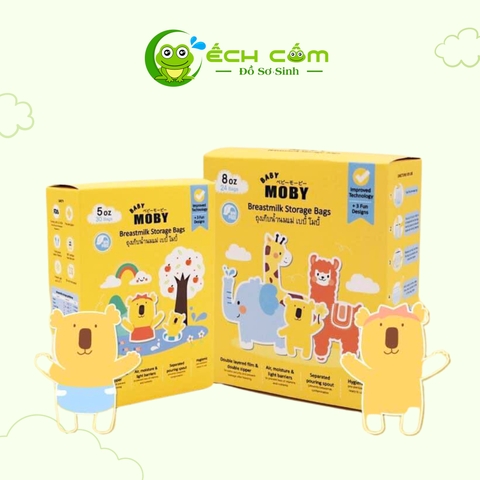 túi trữ sữa moby
