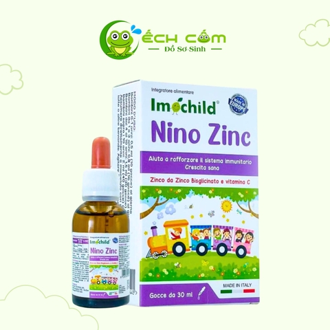 Thực phẩm bảo vệ sức khỏe NiNo ZinC ( Đóng gói 30ml/lọ, số lô: 3875, HSD:10/2026)