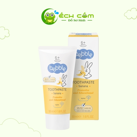 kem Đánh răng Bebble Hương Chuối 50ml 6+