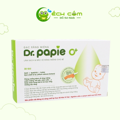 Gạc răng miệng Dr.Papie (30 gói/hộp)
