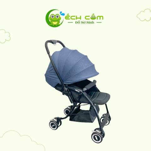 Xe Đẩy VOVO 2 Chiều  Premium VO_0207 (Xanh _ Ghi )