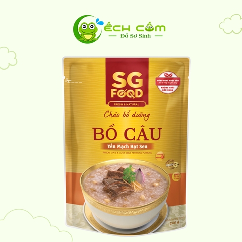 Cháo SGF Bồ câu Yến Mạch Hạt Sen