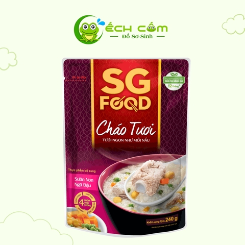 Cháo Tươi  SGF Sườn Non Ngũ Đậu