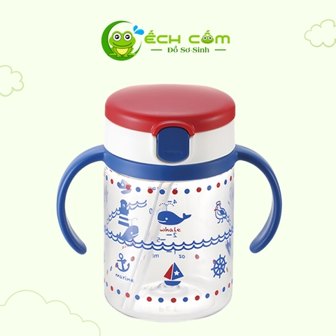 Bình Ống Hút Richell  AQ 200ml Mầu Xanh