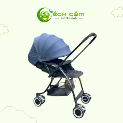 Xe Đẩy VOVO 2 Chiều Premium xanh _VO-0207