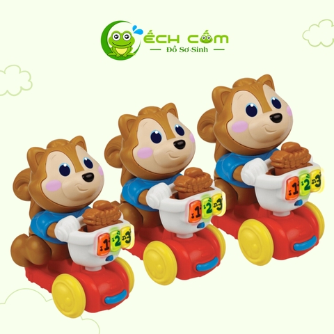 Sóc nâu cảm ứng tập bò đáng yêu hiệu Winfun mã 001148