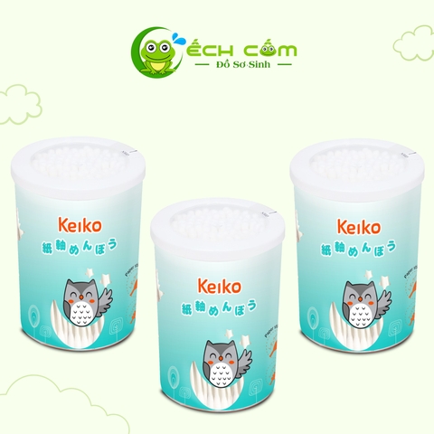 Tăm Bông Keiko  Hộp 180 que
