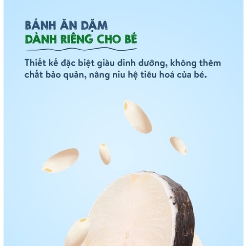 Bánh Ăn Dặm Mămmy  Vị cá Tuyết