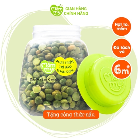 Hạt Hữu Cơ Măm my 110g Đậu hà lan