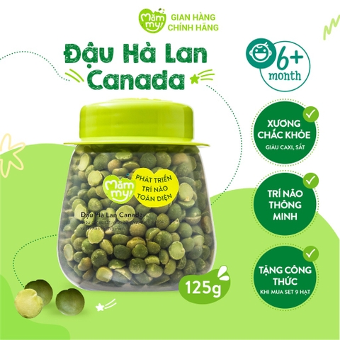 Hạt Hữu Cơ Măm my 110g Đậu hà lan