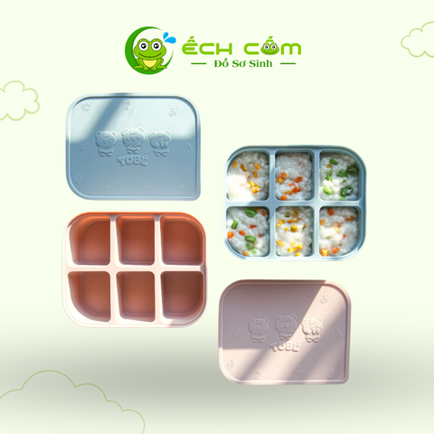Khay trữ đông Eco Silicone( 6 ngăn )