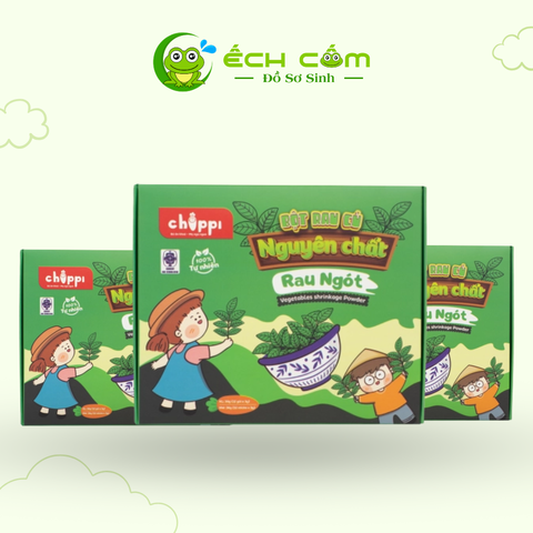 Bột rau củ nguyên chất Chippi vị rau ngót