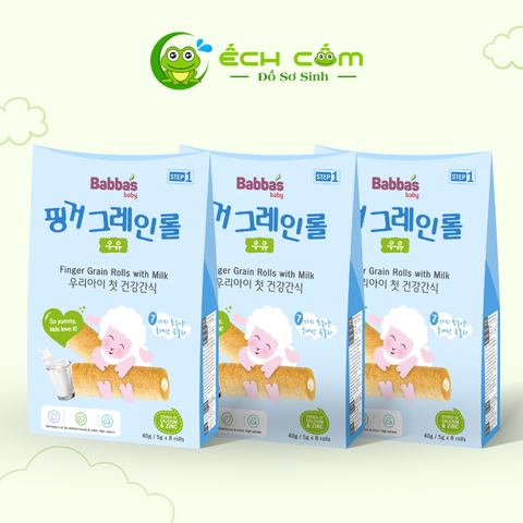 bánh Ngũ Cốc Babbas Baby _Vị Sữa