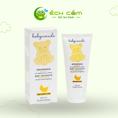 Kem đánh răng Babycoccole chuối 12M+