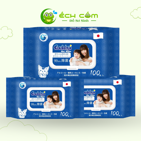 Khăn ướt Goldgi 100 Tờ