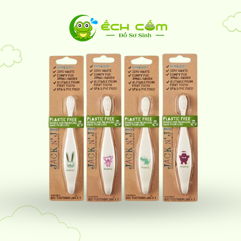 Bàn Chải Jack N Jill màu xanh lá