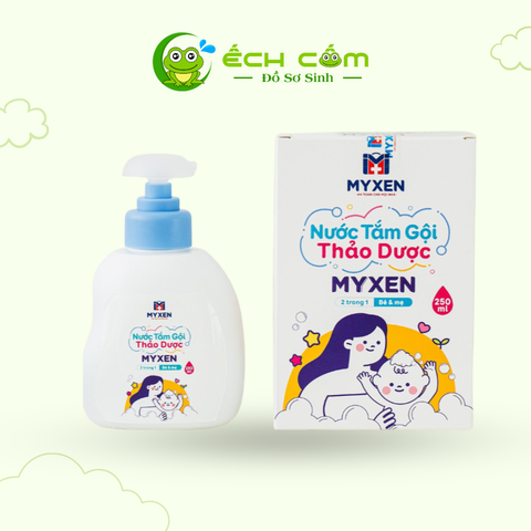 Nước tắm gội thảo dược Myxen