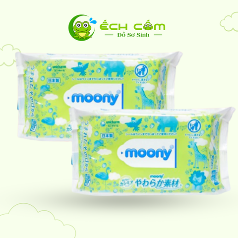 Khăn Ướt Moony 76 tờ /gói