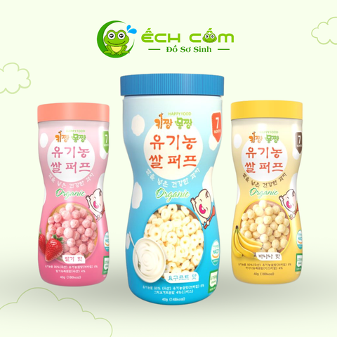 Bánh Bi tan Oganic Happy Food _Sữa Chua