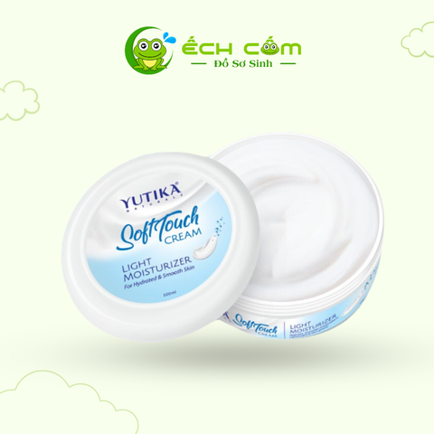 Kem dưỡng da Yutika Naturals soft touch cream - Light moisturizer 500ml
