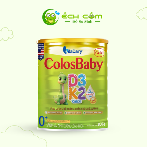 Sữa Colosbaby Gold D3K2 800 g  O+