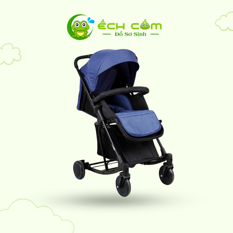 Xe đẩy gập gọn bập bênh Galena GA - ST03 (Xanh Navy)