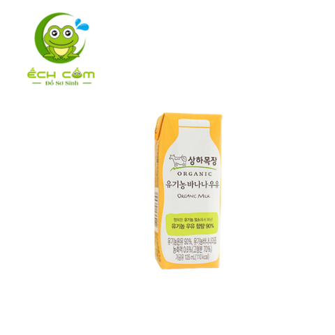 Sữa Hữu Cơ Maeil 125 ml  ( Lốc 4 Hộp ) Vị Chuối