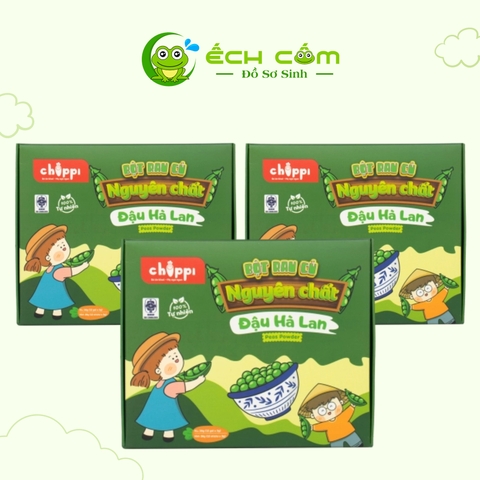 Bột rau củ nguyên chất Chippi vị đậu hà lan